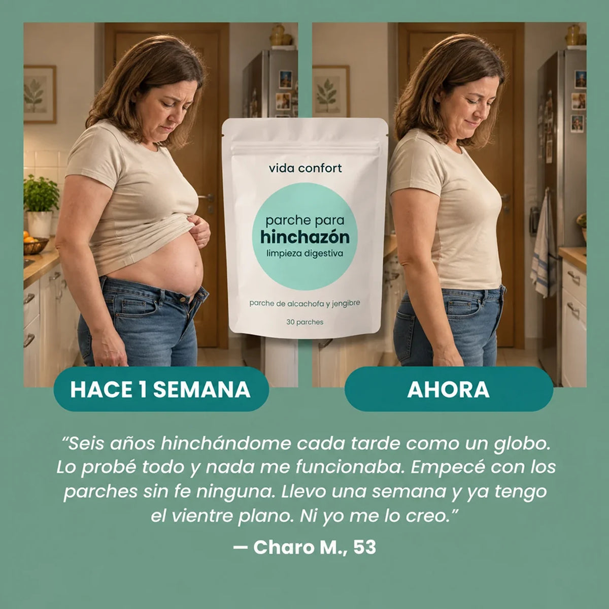 Parche Transdérmico para Limpiar tu Cuerpo, Eliminar la Hinchazón y la Pesadez