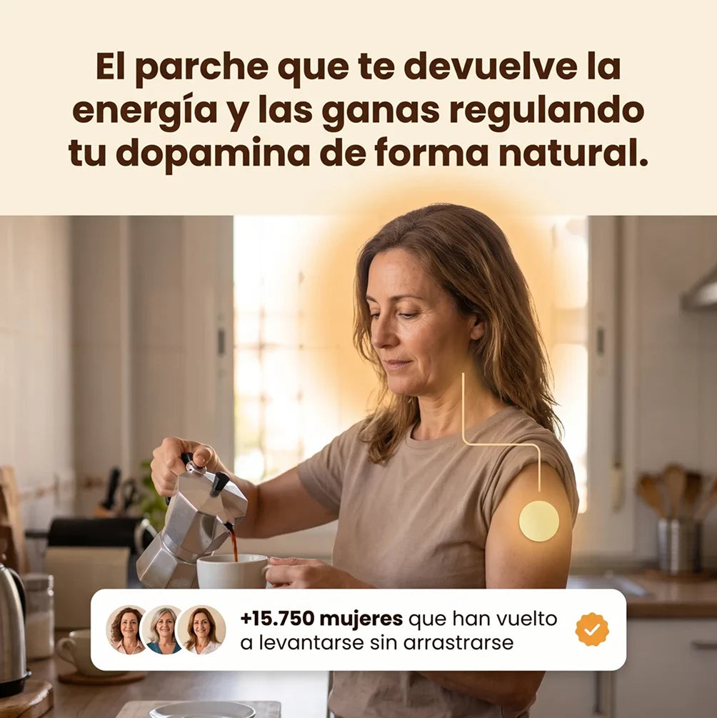 Parche Transdérmico para Recuperar la Energía y Acabar con el Cansancio