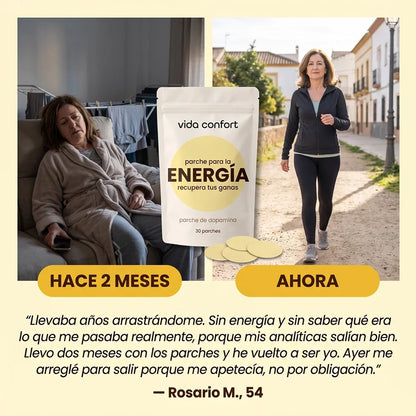 Parche Transdérmico para Recuperar la Energía y Acabar con el Cansancio